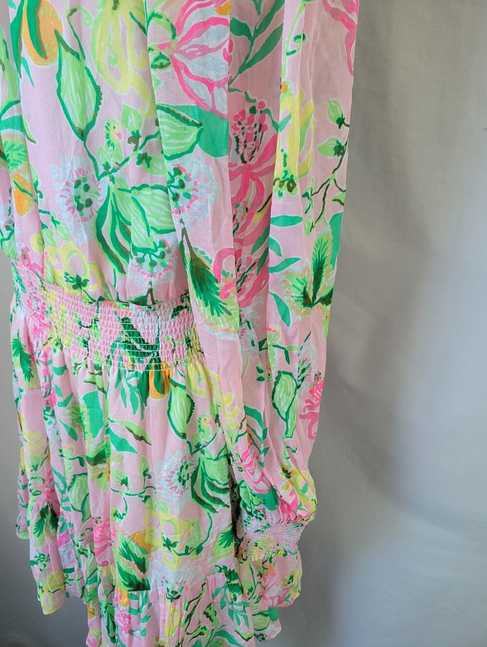 Lilly Pulitzer EllieLynn Long Sleeve Mini Dress Via Amore Spritzer 12 or 14 - Picture 10 of 14